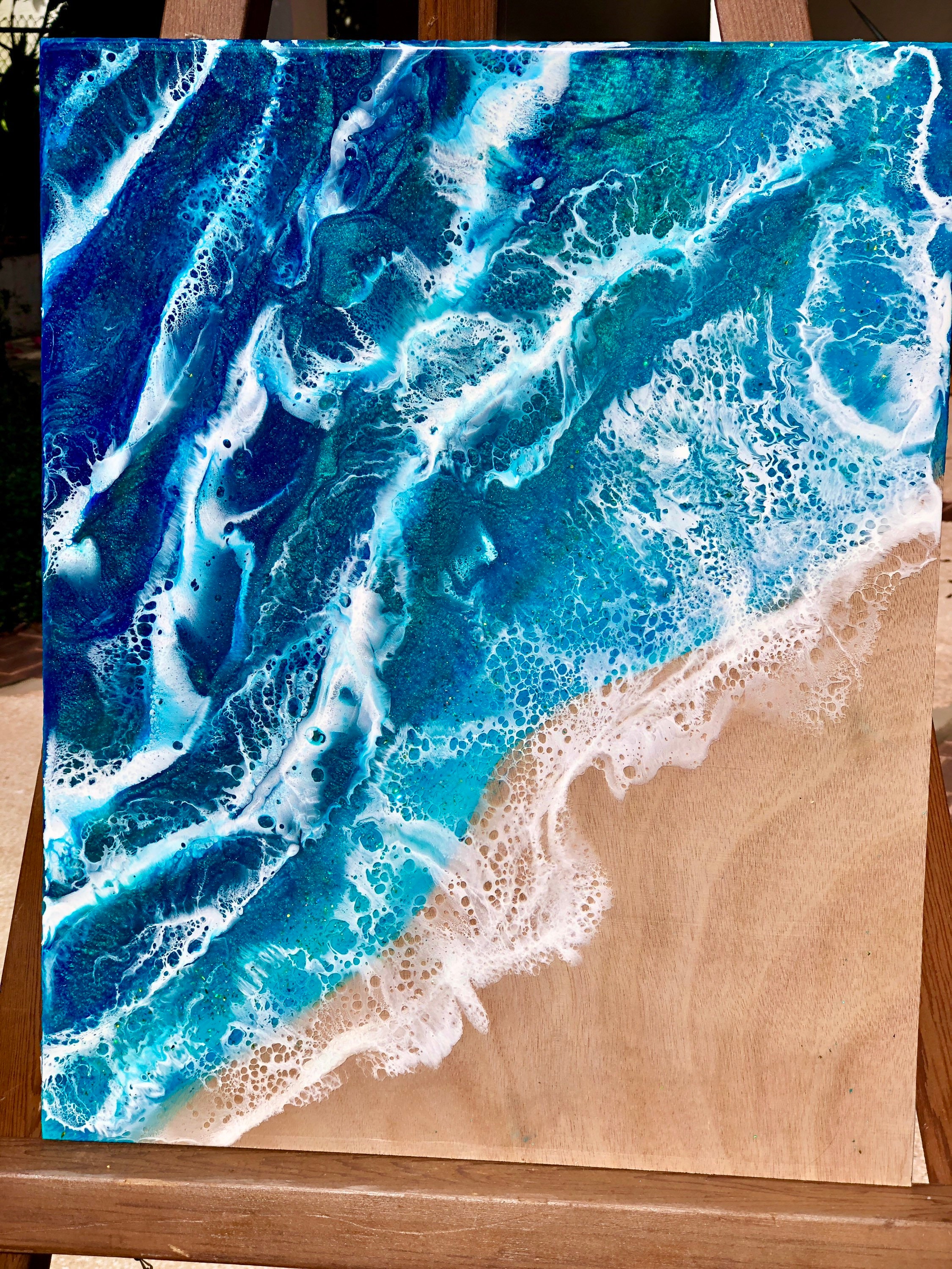 MAS Ocean Art Resin Pigment – Brush Tips Art Studio