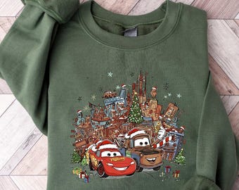 Christmas Cars Disney Shirt, Disney Cars Xmas Shirt, Disney Christmas Matching Shirt, Disney Xmas Holiday Shirt, Disney Christmas Trip Shirt