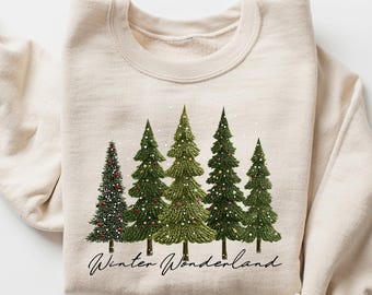 Christmas Tree Sweatshirt, Christmas Sweatshirt for Women, Christmas Tree Tshirt, Christmas Coquette Christmas Shirt