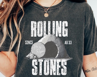 Easter Jesus Shirt, Rolling Stones Shirt, Christian Easter Shirt, Christian Shirt, He is Risen T Shirt, Bible Verse Shirt, Funny Easter Gift