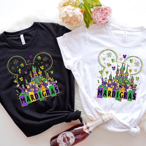 Disney 2025 Mardi Gras Shirt,Custom Disney Mardi Gras Tshirt,Disney Family Matching Mardi Gras 2025 Tshirt,Disney Mardi Gras Party Tee,
