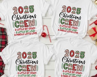 2025 Christmas Crew Matching Shirts, Making Memories Together Christmas Family Shirt, Christmas Group Shirt, Christmas Crew,Christmas Gift