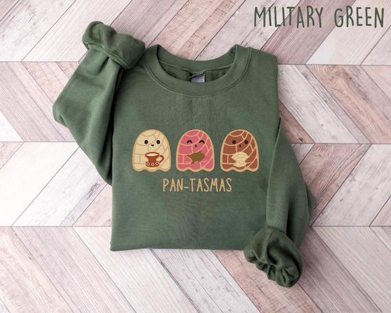Funny Pantasmas Ghost Pan Dulce Tshirt, Cute Ghost Conchas Tees, Latina Shirt, Mexican Halloween T Shirt, Halloween Gift For Friends