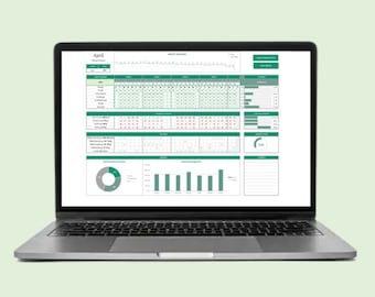 NutriTrack Uw ultieme voedings- en gewoontetracker voor optimale gezondheid - Excel-sjabloon - direct downloaden