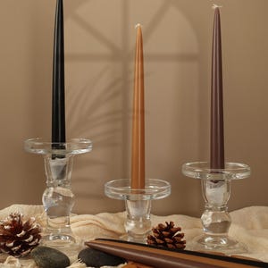 Set of 6 Taper Candle,Tall Boho Candle,Handmade Natural Candles,Autumn Home Decor,Holiday candles,Fall Table Decoration,Mother&#39;s Day Gift