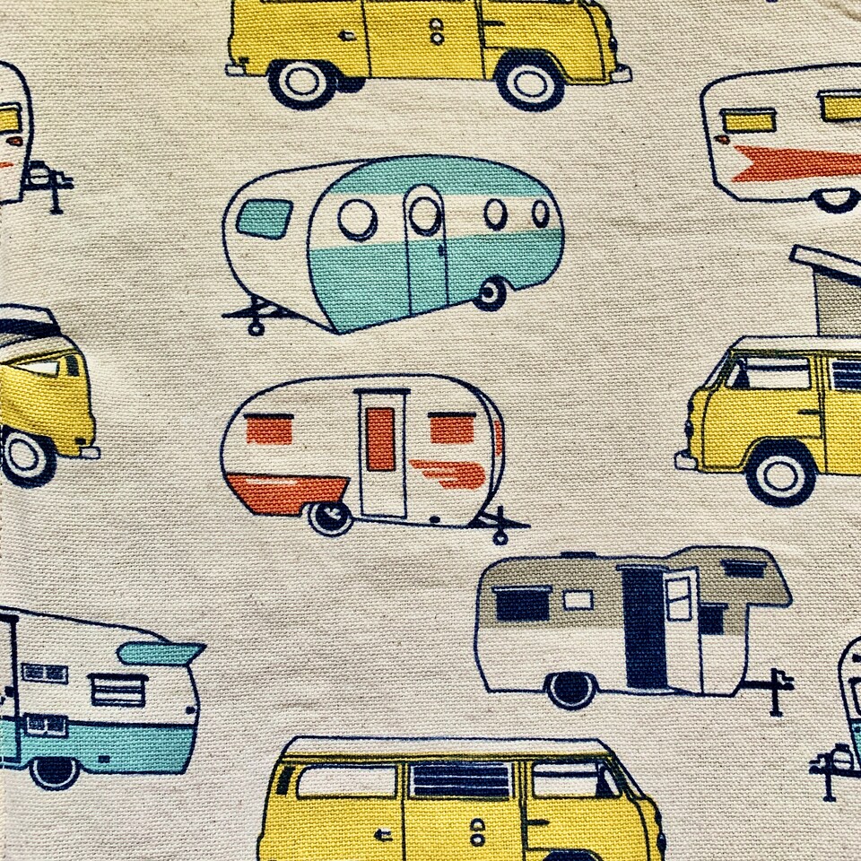 Retro Style Camper Van Placemats