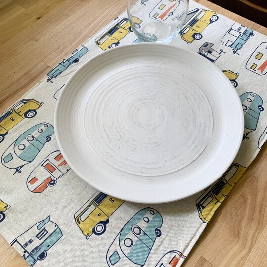 Retro Style Camper Van Placemats