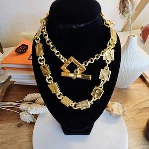 BICHE DE BERE Paris * Gorgeous Vintage Brutalist Collar