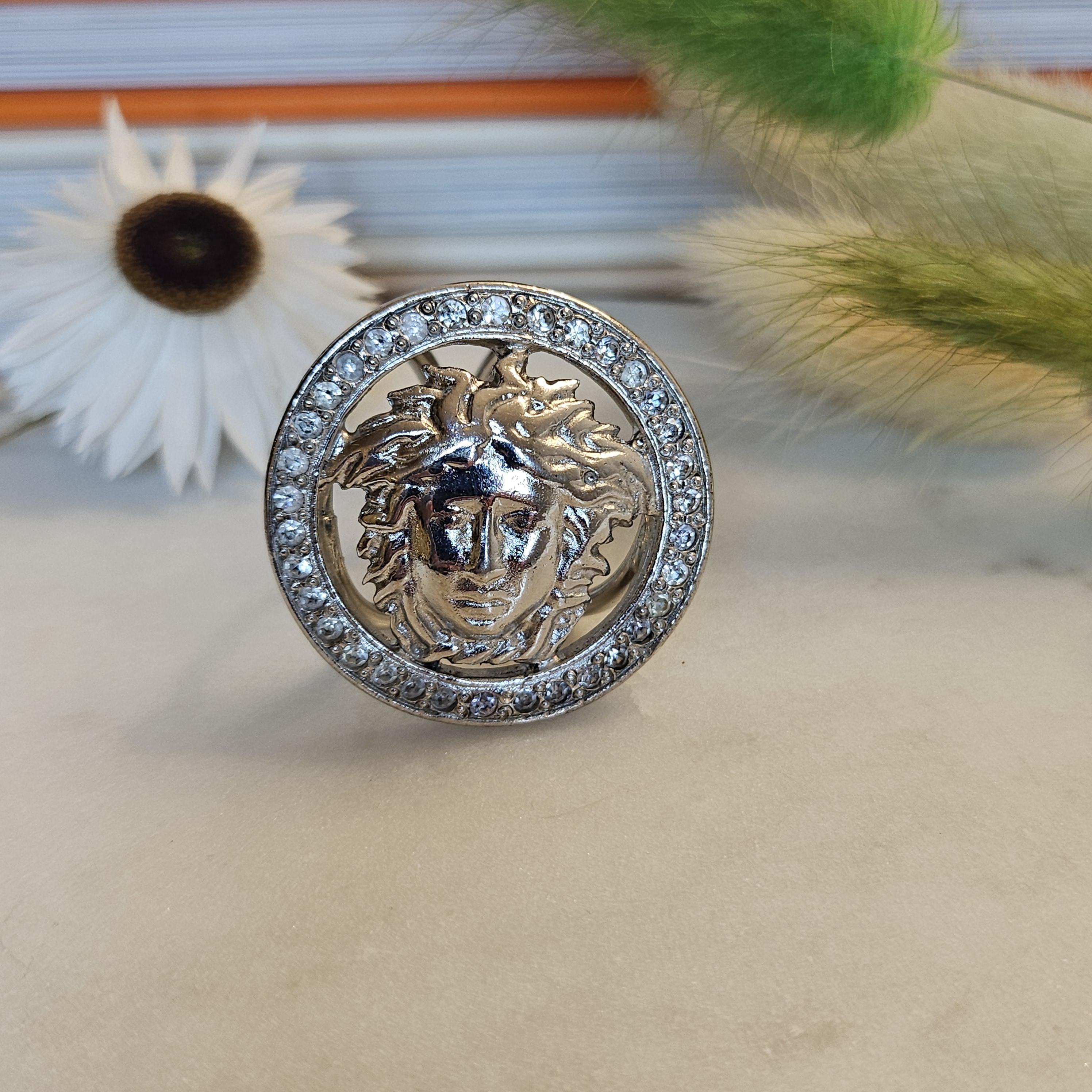 Versace Brooch - Etsy