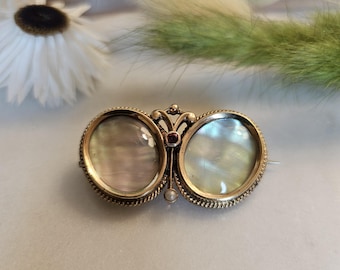 Stunning Antique Brooch Keepsake Antique Rolled Gold Jewelry Keepsake Gold Brooch Gift idea