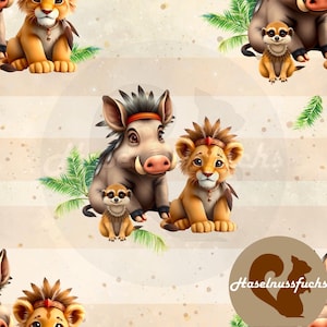 Fabric pattern, pattern design “Boho Friends” seamless pattern textile print