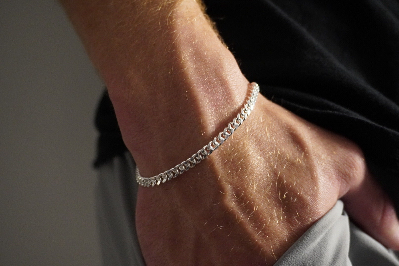 マイアミ キューバン ブレスレット - Etsy 日本