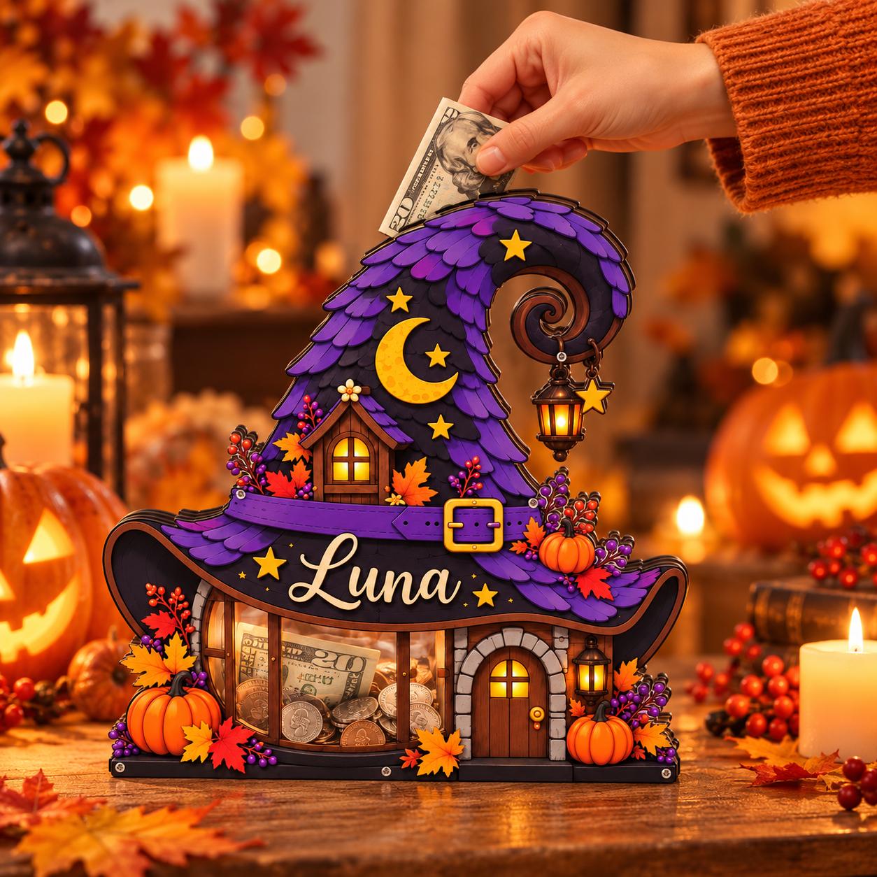ヴィンテージ レア Witch Saving Bank 魔女の貯金箱 Witchy Piggy Bank - Etsy