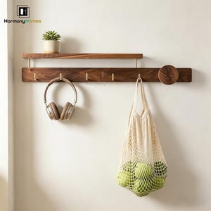 Entryway shelves,Coat rack,Wooden coat hooks,Coat hooks for wall,Shelf with hooks,Key hooks,Handcrafted Furniture,Housewarming Gifts