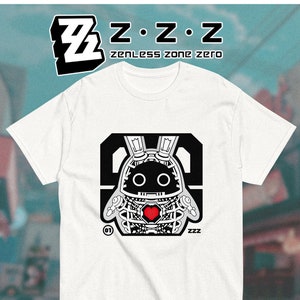 Zenless Zone Zero Bangboo T-Shirt: Anime Gacha Gaming Unisex Tee