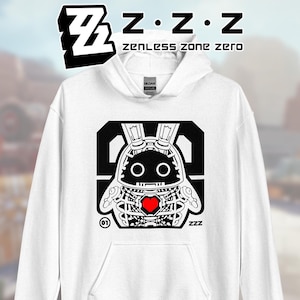 Zenless Zone Zero Bangboo Hoodie: Unisex Gacha Gaming Apparel