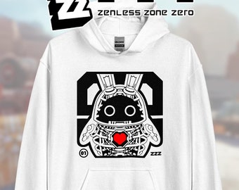 Zenless Zone Zero Bangboo Hoodie: Unisex Gacha Gaming Apparel