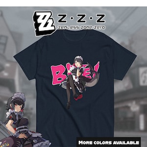 Zenless Zone Zero Ellen Joe Graphic Tee - Anime Gaming T-Shirt