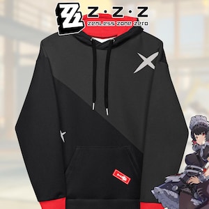 Zenless Zone Zero Ellen Joe Hoodie: Fleece-Lined Anime Merch
