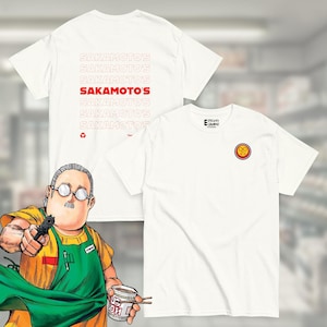Sakamoto Store Anime Tee: Shin Nagumo Assassin Manga Merch
