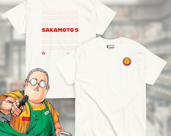 Sakamoto Store Anime Tee | Assassin Manga Merch | Sakamoto Shin Nagumo | Anime Fan Merch | Manga Gifts | Sakamoto Merch | Unisex