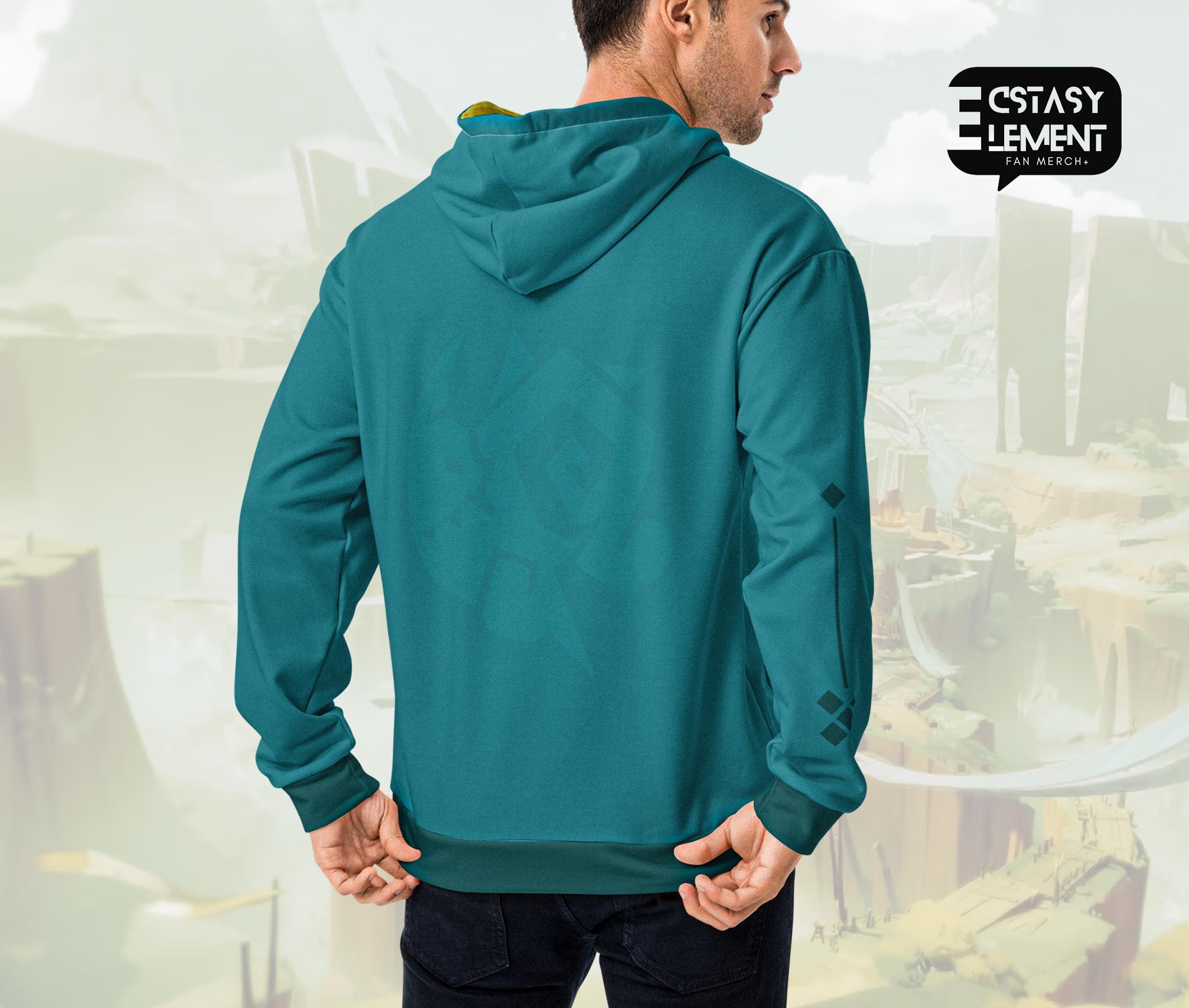 Sweat à Capuche Genshin Impact - 100% Coton, Design Personnage - Hoodie Gaming, Cosplay, Fan Art