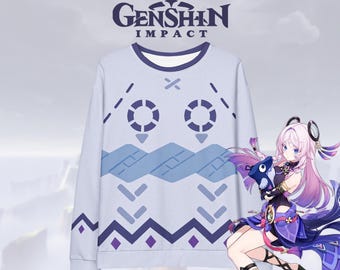 Citlali Genshin Impact Sweatshirt: Natlan Cryo Gaming Merch