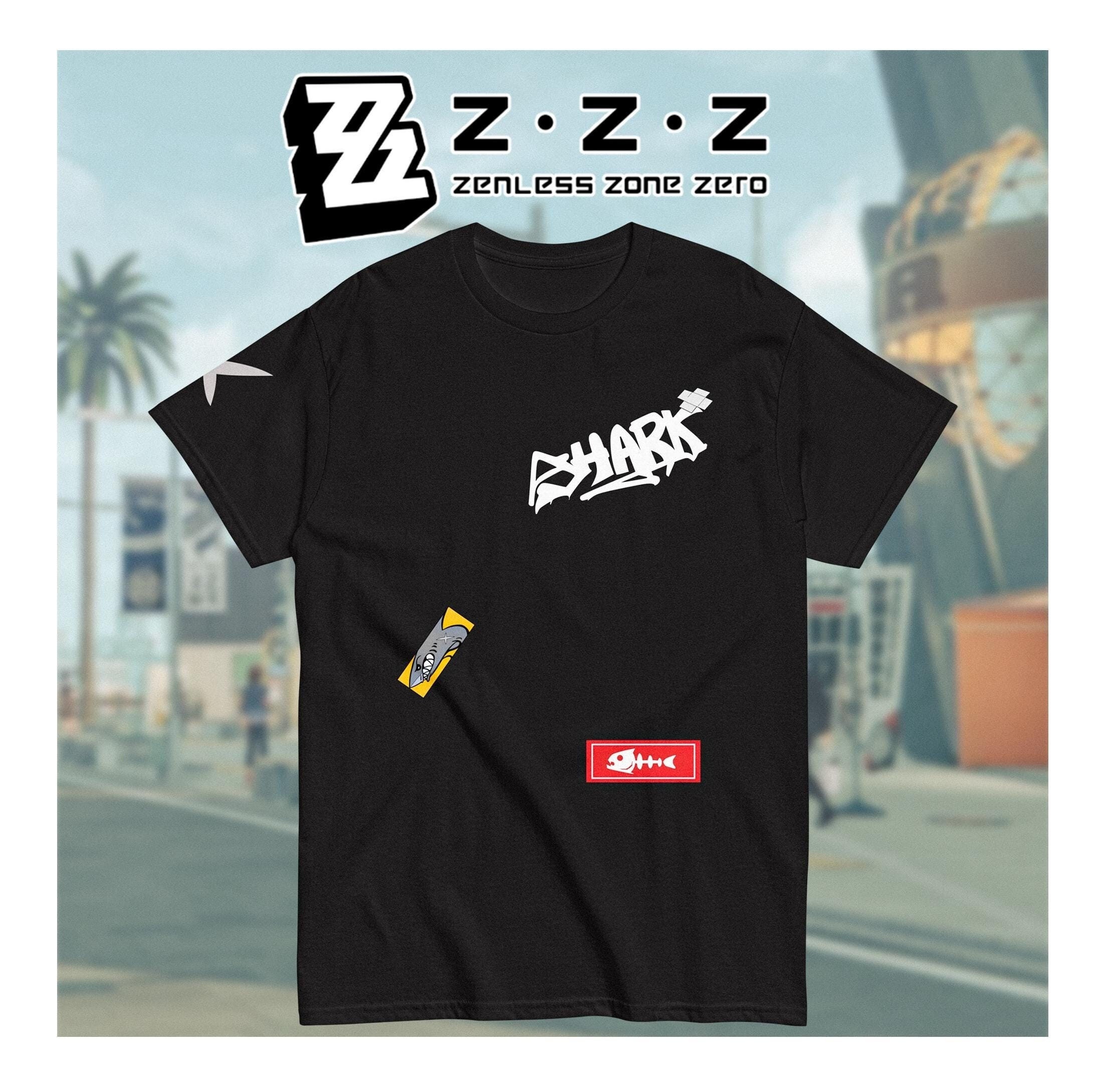 -shirt Ellen Joe Zenless Zone Zero | Entretien ménager ZZZ Victoria | t-shirt graphique animé | Gacha Gaming | Merchandising Zenless pour fans | T-shirt unisexe