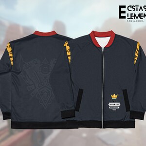 Zenless Zone Zero Lighter Lightweight Jacket | Lighter Calydon ZZZ | Anime Fan Merch | Gacha Gaming Merch | Subtle Zenless Cosplay | Unisex