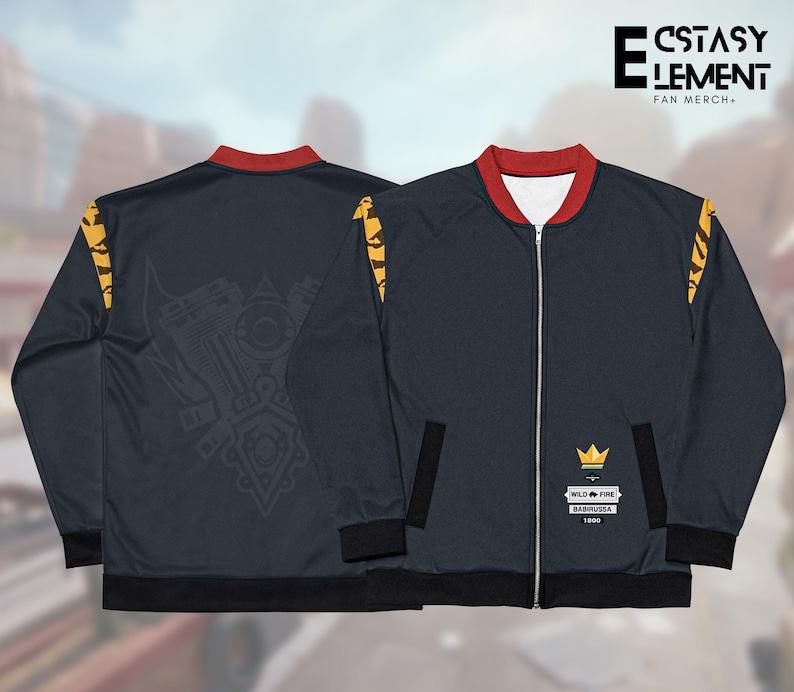 Zenless Zone Zero Lighter Lightweight Jacket | Lighter Calydon ZZZ | Anime Fan Merch | Gacha Gaming Merch | Subtle Zenless Cosplay | Unisex