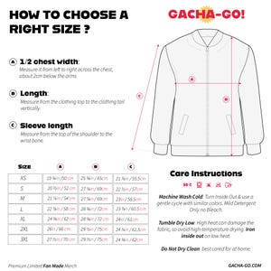 Zenless Zone Zero Bomber Handgjord Jacka | Lighter Calydon ZZZ Subtil Cosplay Unisex bild 3