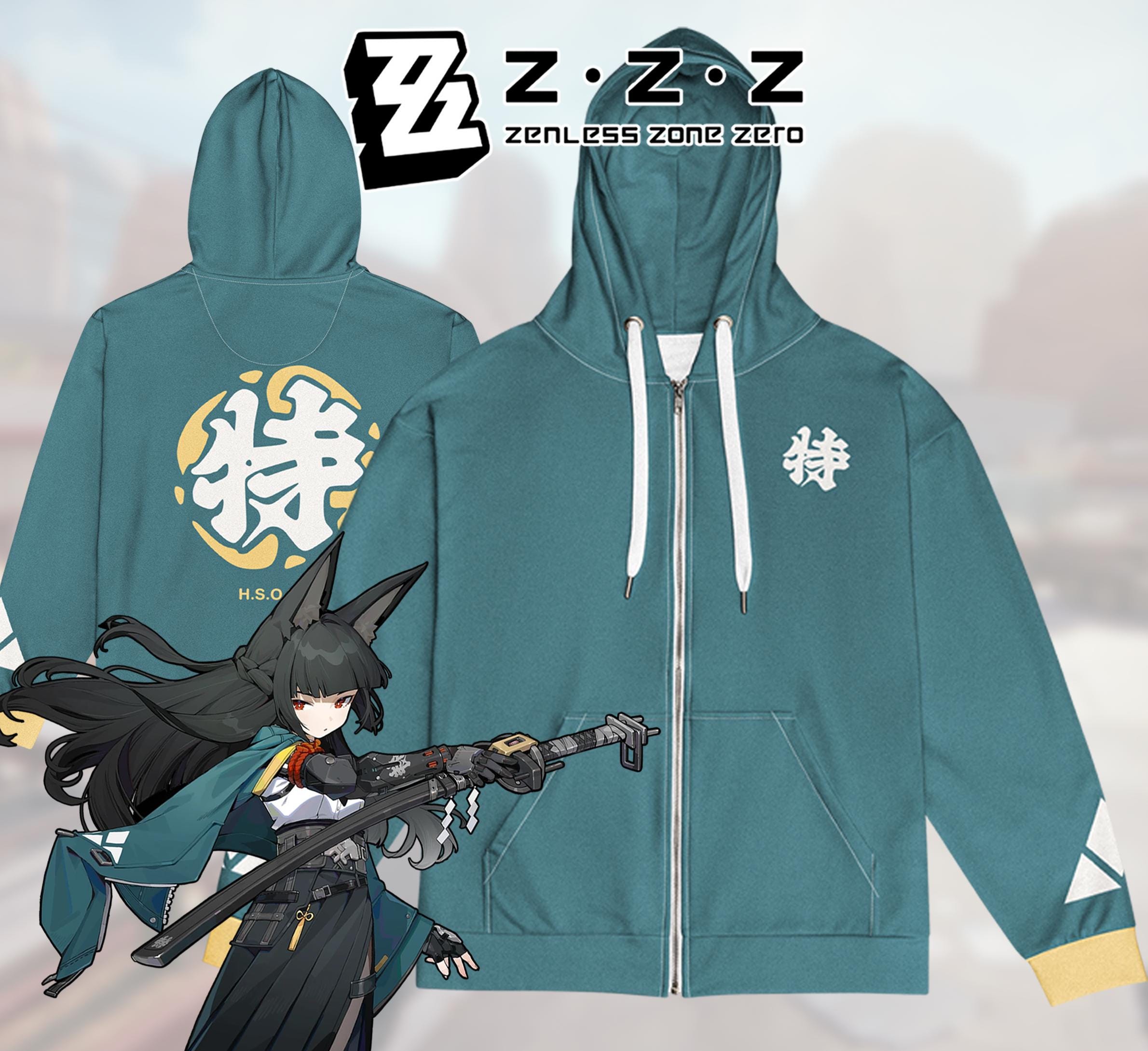 Zenless Zone Zero Miyabi Handcrafted Hoodie: ZZZ H.A.N.D. Section