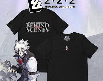 Von Lycaon Zenless Zone Zero T-Shirt | ZZZ Victoria Housekeeping | Anime Graphic Tee | Gacha Gaming | Zenless Fan Merch | Unisex