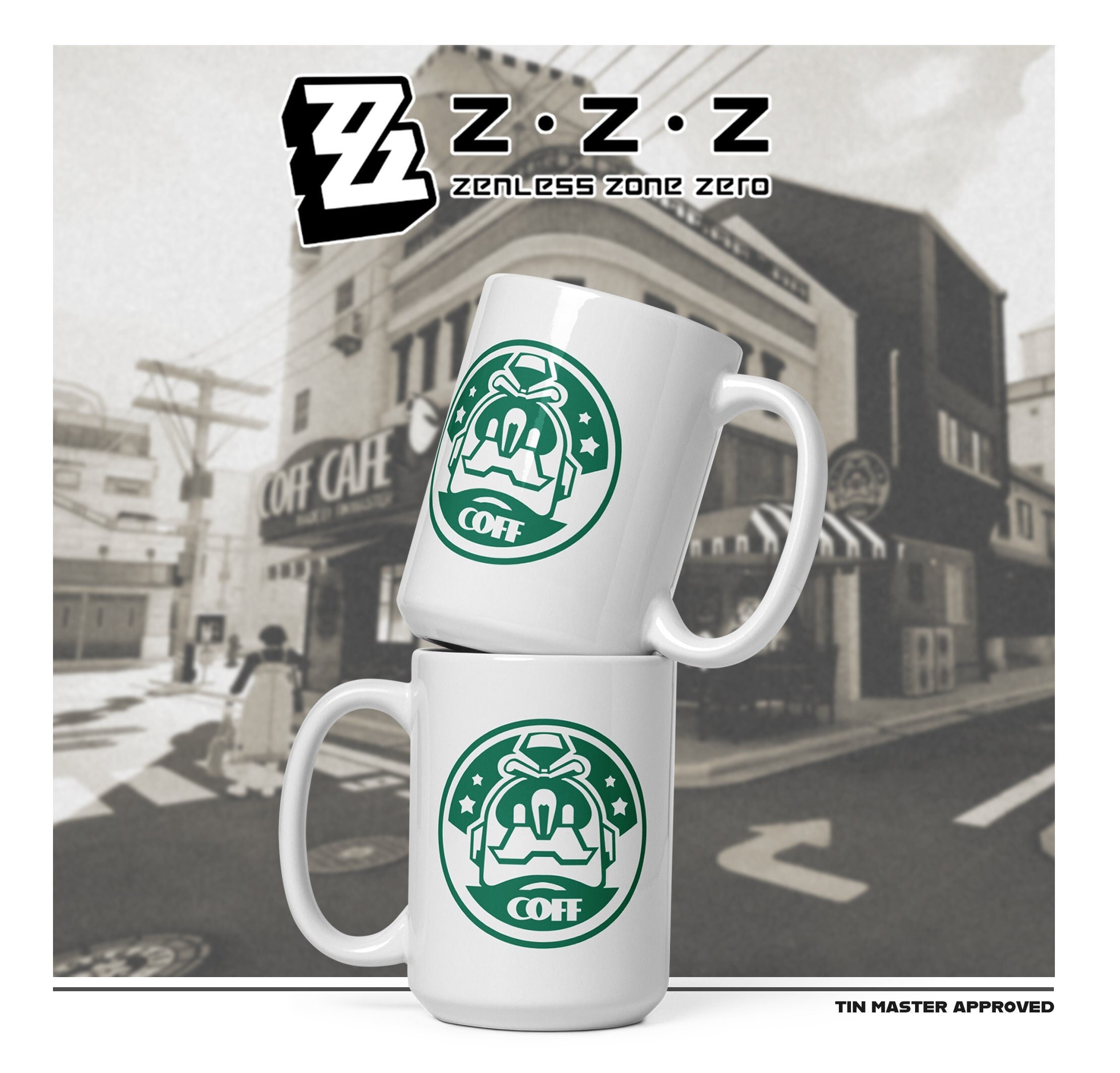 Zenless Zone Zero Coff Tin Master Themed Mug | ZZZ Cup