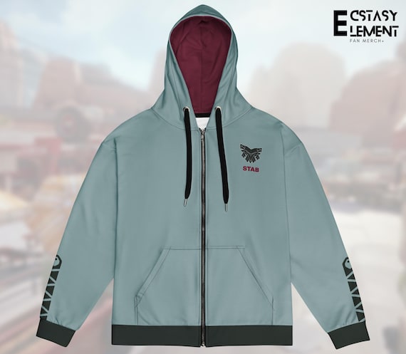 Zenless Zone Zero Jane Doe Handcrafted Hoodie: ZZZ Anime Gamer Zenless Zone Zero Jane Doe Handcrafted Hoodie: ZZZ Anime Gamer