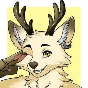 Custom Furry Art Commission | Anime Furry Profile Picture | Furry Icon Sketch | Fursona Commission
