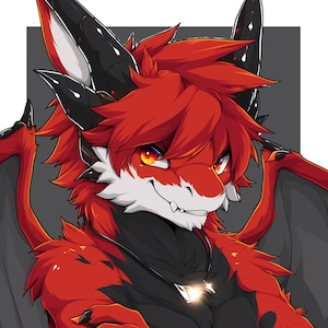 Rysunek postaci anime Furry | Furry Art | Fursona | Spersonalizowane zamówienie Furry