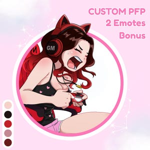 CUSTOM Anime PFP, PFP Anime Commission, Pfp, Anime pfp, Vtuber pfp, Profile Icon, discord pfp, Anime Character Commission, custom Pfp anime