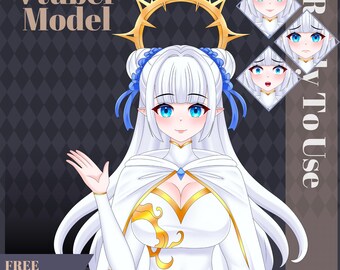 Custom VTuber Model Live2D Commission | Anime Art | Vtuber Assets | Vtuber Model | PNGTuber | Vtuber Male & Female | Vtuber Model Commission