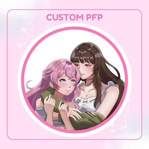 Custom PFP, pfp for twitch, Profile Icon, Anime, pfp Anime, pfp Commission, Profile picture, Vtuber pfp, PNGtuber pfp, Character Commission
