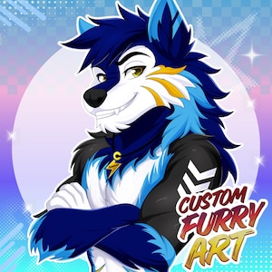 Furry Art Commission, Fursona Commission, Custom Furry PFP, Anthro Fursuit, Fursona Reference Sheet, Furry Art, Anthropomorphic Icon, Furry