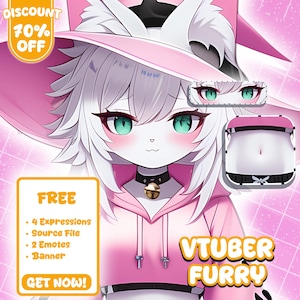 カスタムLive2DファーリーVtuber | ファーリーアート＆ファーソナモデル | Vtuberアバターコミッション