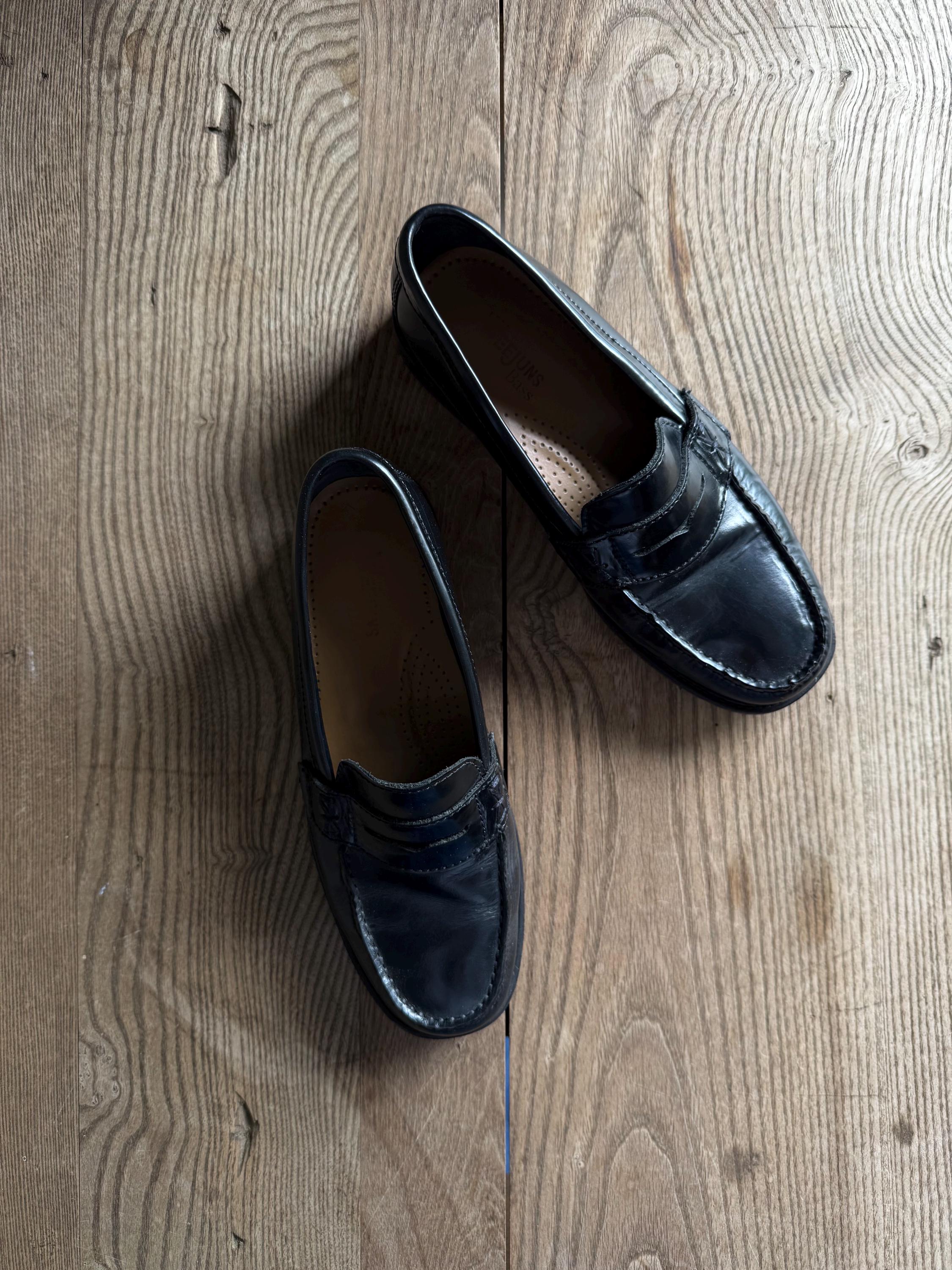 Vintage Black Bass Leather Weejun Loafers - Etsy display picture 3