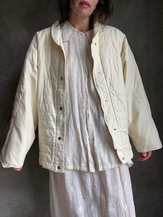 Dolman quilted jacket