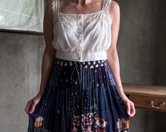 Vintage Patchwork Skirt