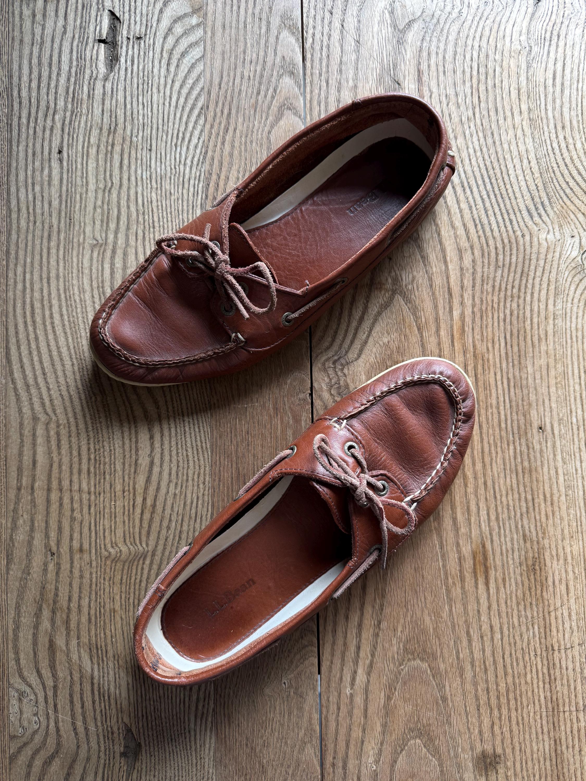 Ll Bean Boat Shoes - Etsy