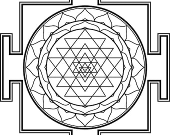 Printable yantra | Etsy