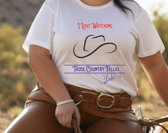 Country Fellas Unisex Tee |  I Love Country Boys, Country Music Fan Gift