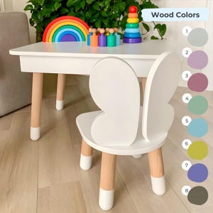 Stylish Kids Furniture Set: Toddler Chair & Table for Playroom, Nursery, Kids Room Decor, Baby Seating, Baby Birthday Gifts