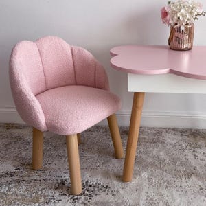 Pink Sofa for Toddlers - Baby Armchair, Kids Furniture, Nursery Room Decor, Gift for Baby Girl - Pink Soft Sofa, Toddler Room Decor